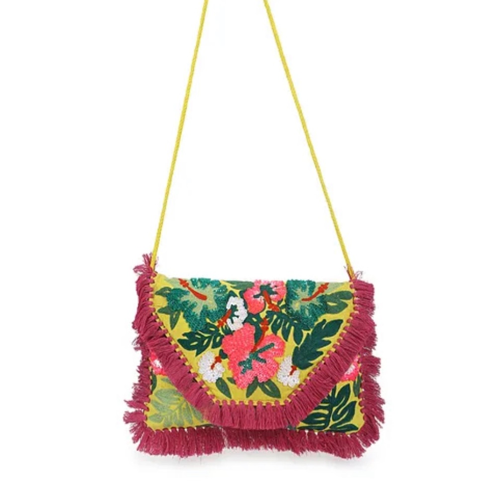 Miss June handbag new with tags beaded sling purse Anthropologie